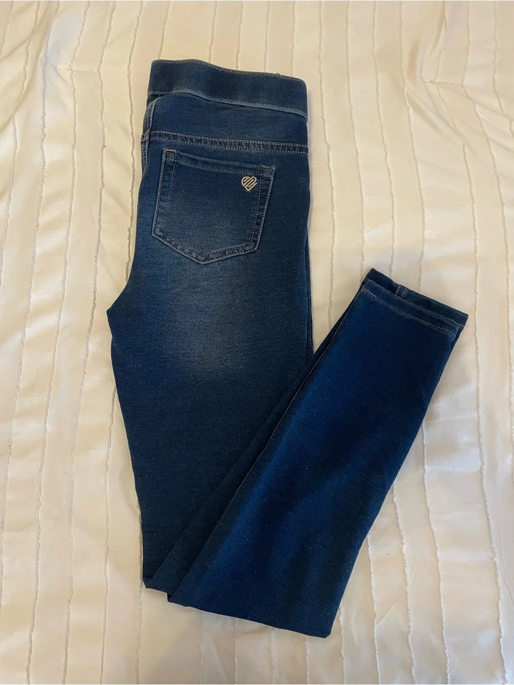 Dark Blue Kids Justice Jeggings